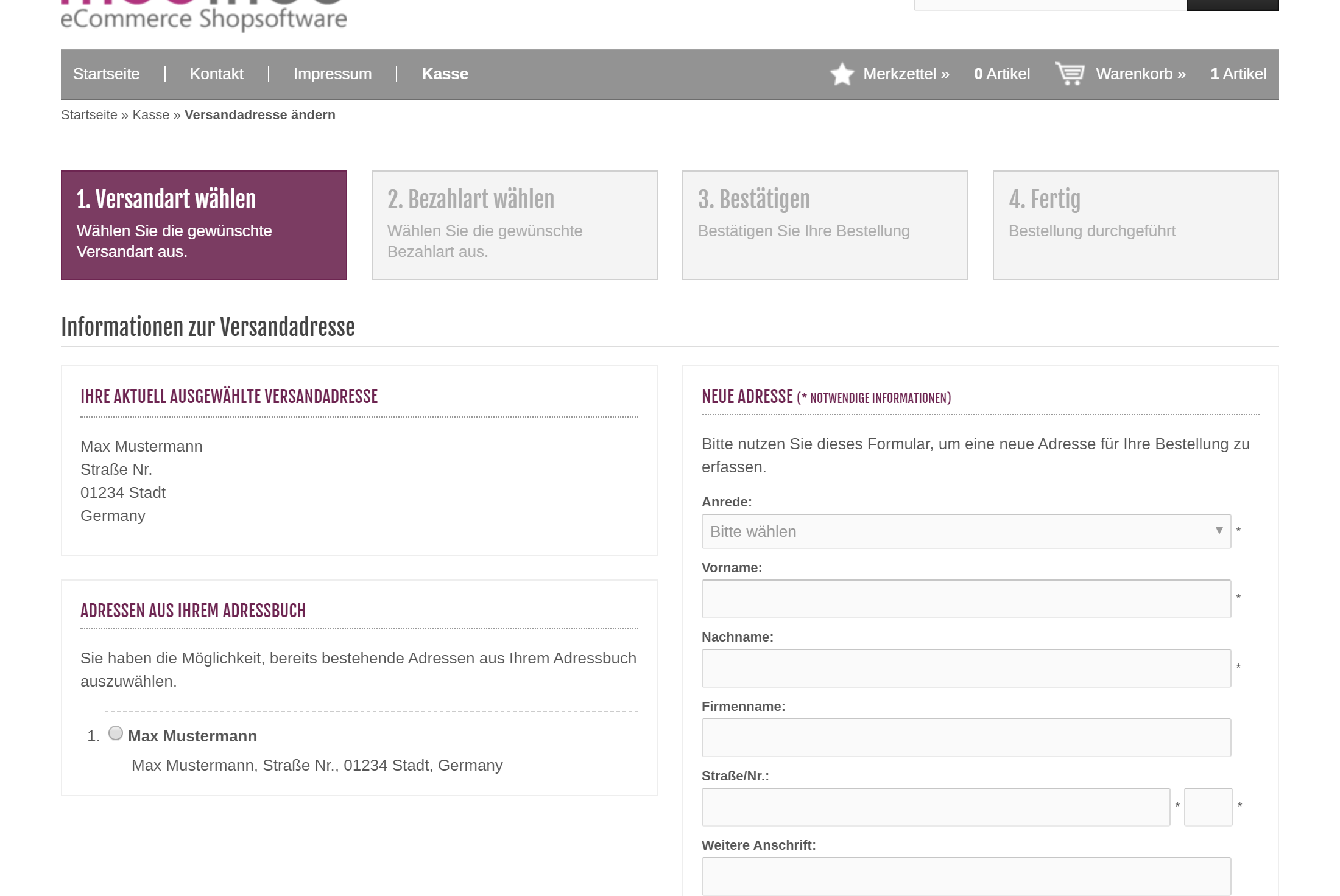 separate Hausnummer 4