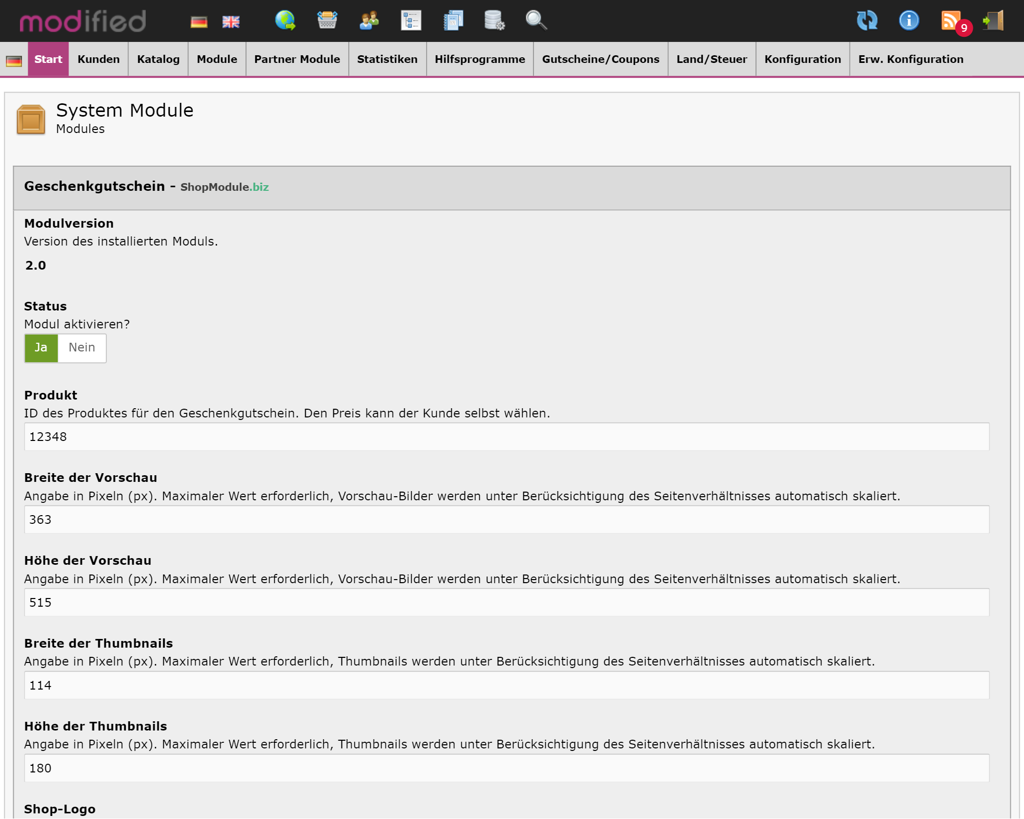 Gutschein-Generator 2