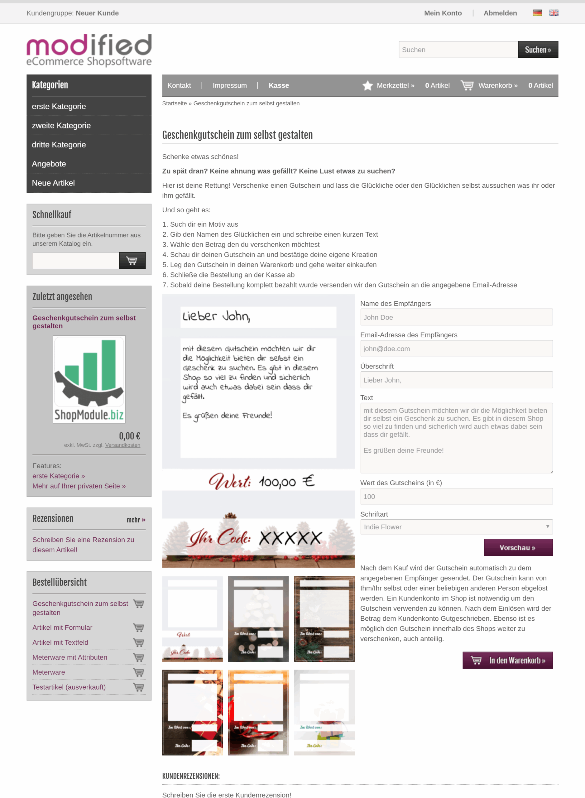 Gutschein-Generator 7