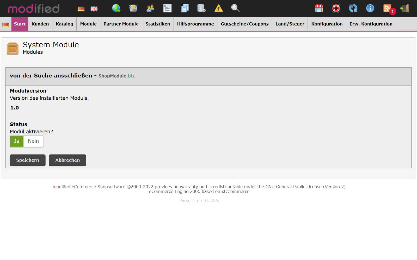 Artikel von der Suche ausschließen 2