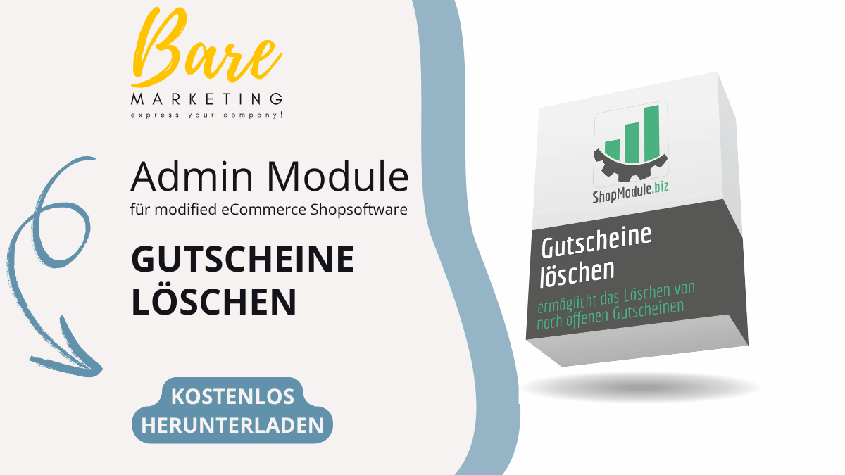 Gutscheine löschen-Modul