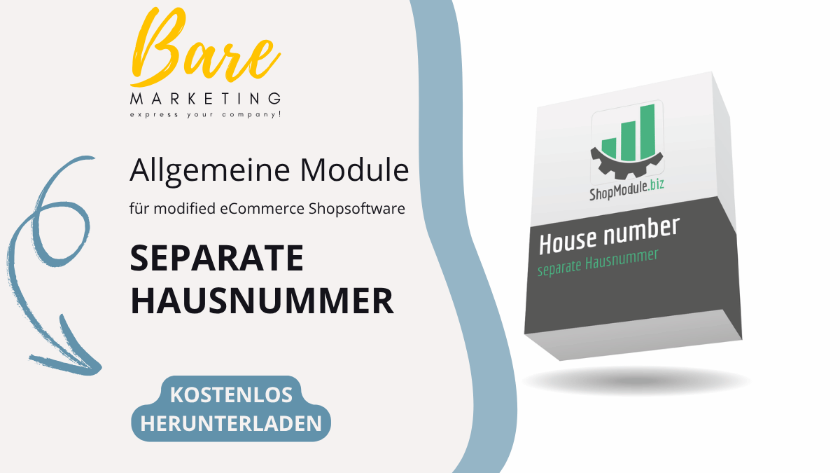 Separate Hausnummer Modul