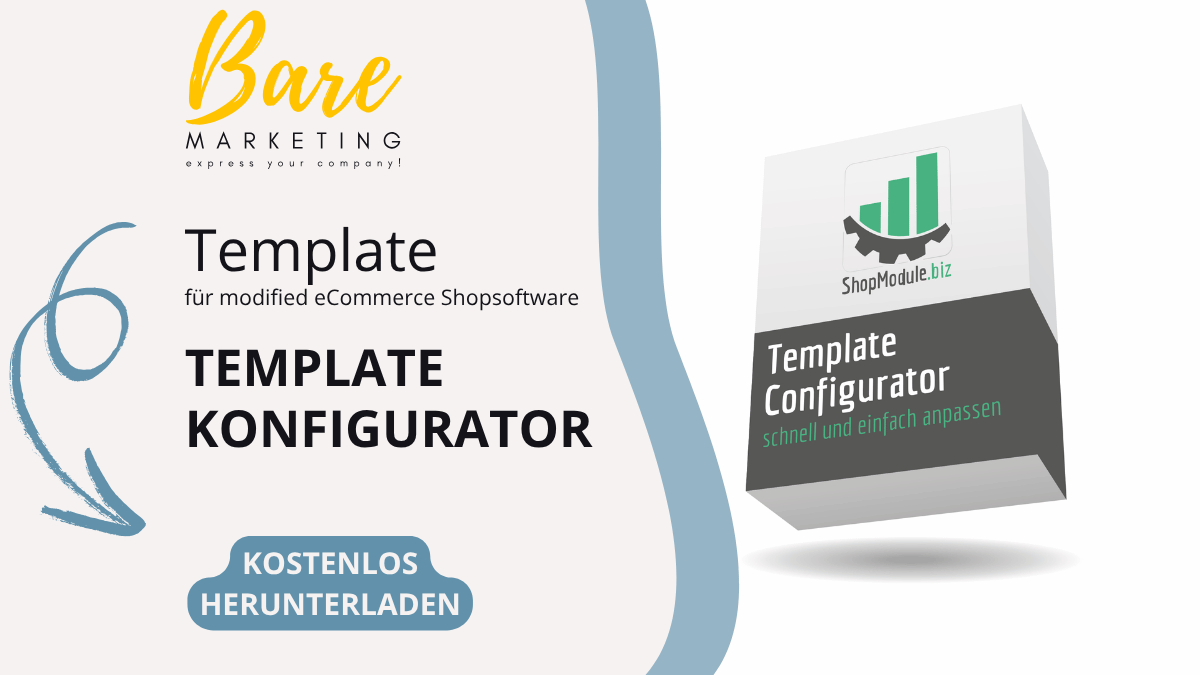 ARETE Template-Konfigurator für modified eCommerce